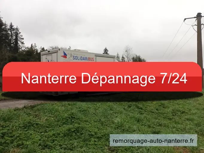 Dépannage et remorquage à Nanterre